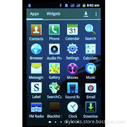 Touch Screen Mobile Phone with Dual SIM Cards and Standby